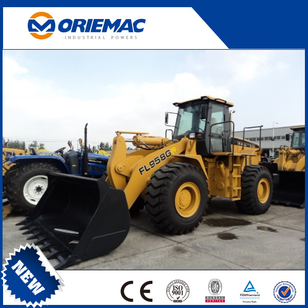 New 5 Ton Wheel Loader Lovol FL955f-II in Vietnam