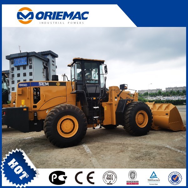 China 
                Nueva condición Sem 655D 5ton cargadora de ruedas con 3m3 de la cuchara
             proveedor