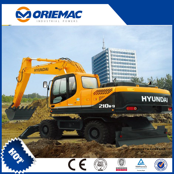 China 
                Nuevo diseño de Hyundai 15ton R150wvs Excavadora de ruedas
             proveedor