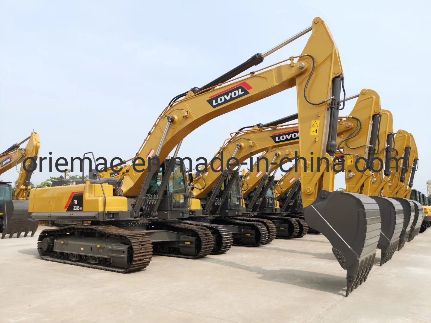 New Foton Lovol Crawler Excavator Fr150d 15 Ton Excavator