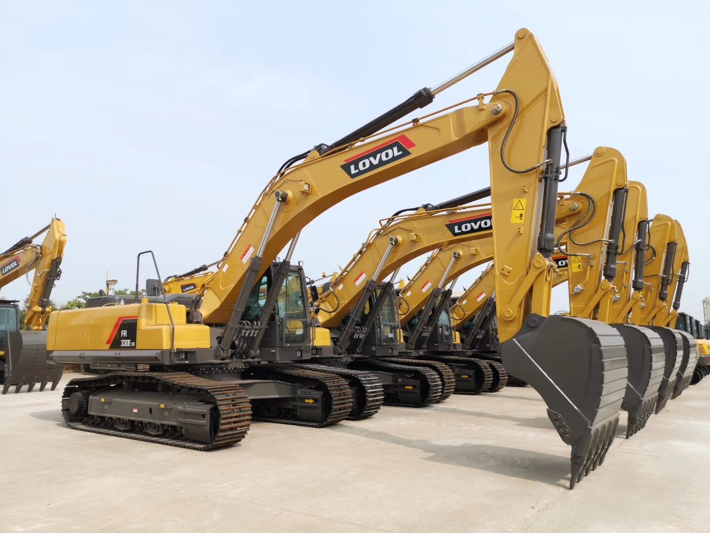 New Foton Lovol Crawler Excavator Fr220d 22 Ton Excavator for Sale