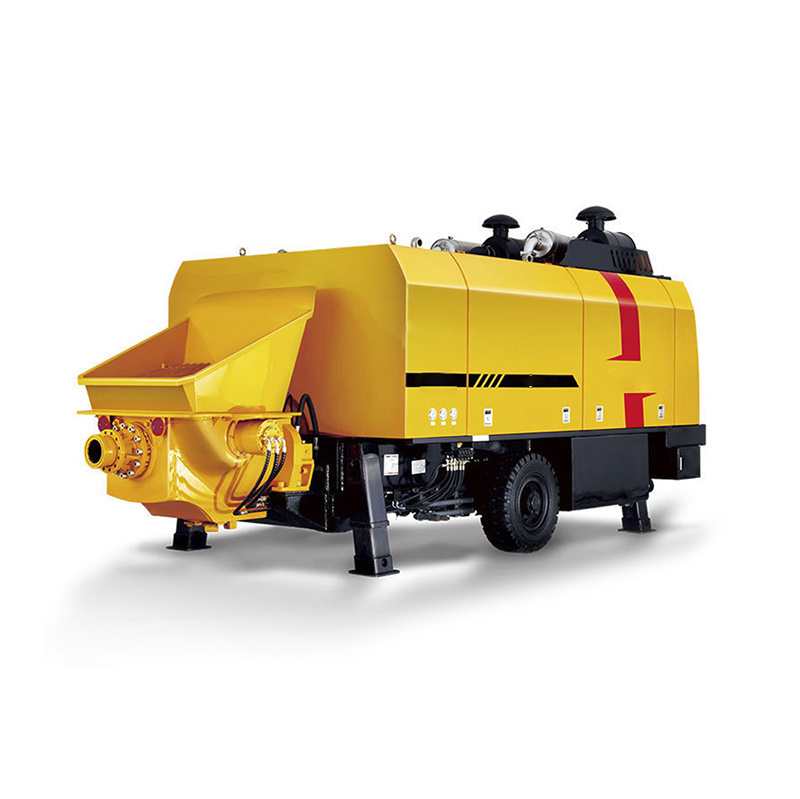 New Hbt5008c-5s 50mph Hydraulic Concrete Diesel Trailer Pump for Sale