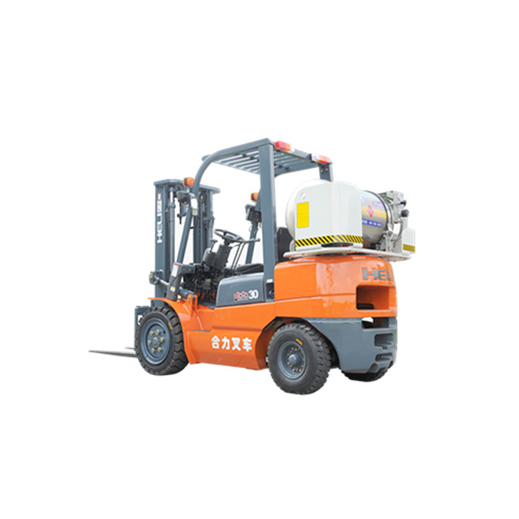 New Heli 3 Ton Diesel Forklift Truck with Brick Clamp