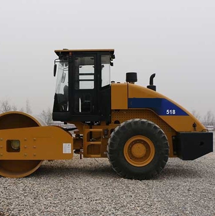 China 
                New Hydraulic 18ton Road Roller Sem518 Small Single/Double Drum Road Roller
             supplier