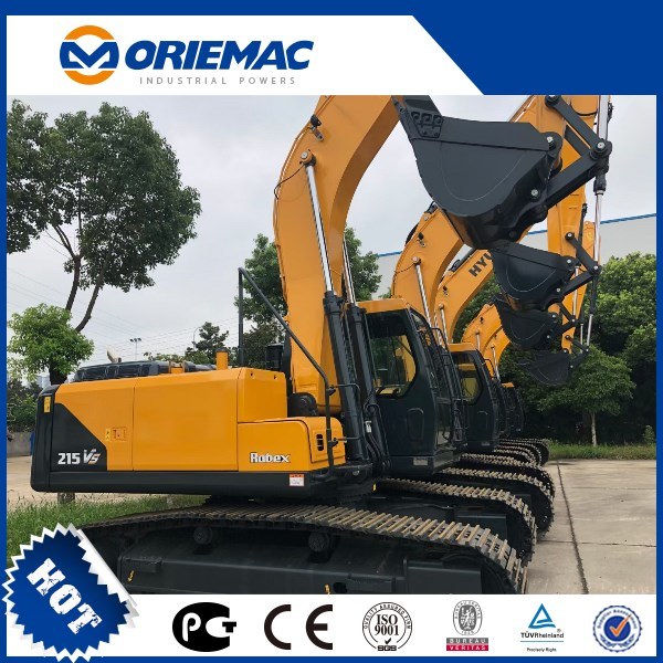 
                New Hyundai 20ton Crawler Excavator R215vs with Hydraulic Pipes
            