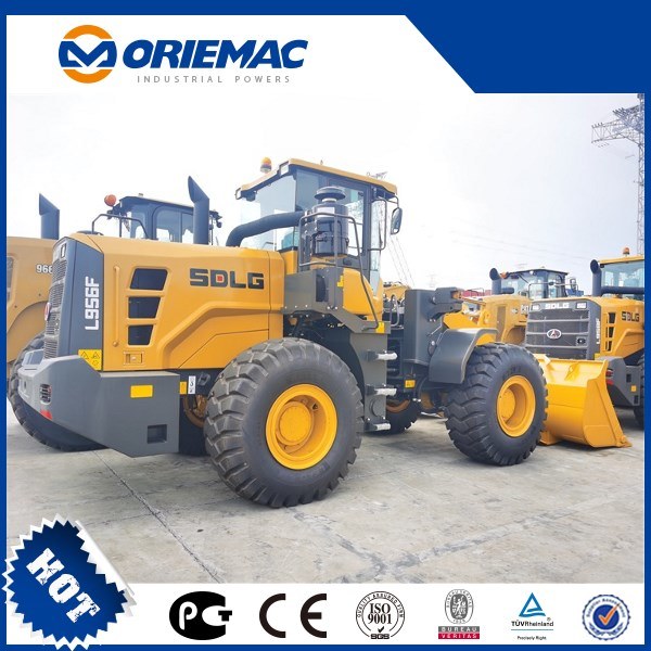 New L956f Loader 5ton Loading 3 Cubic Wheel Loader with A/C