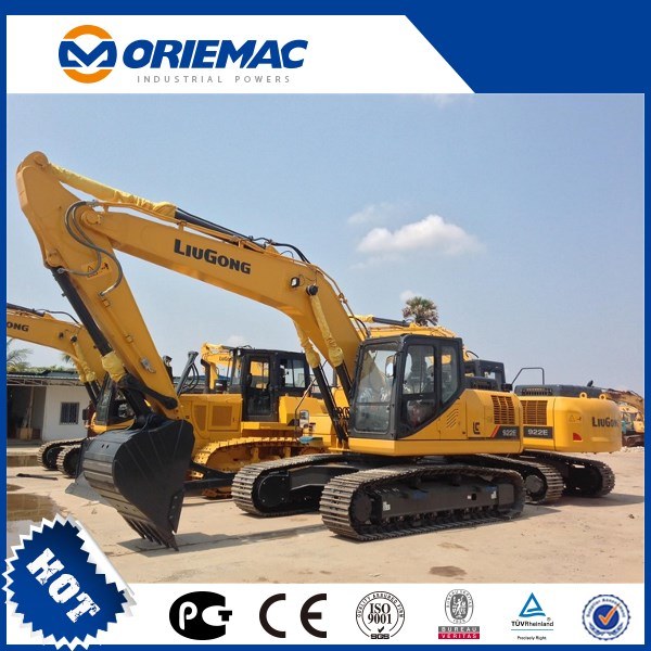 
                New Liugong 22ton Hydraulic Crawler Excavator Clg922e with Breaker
            