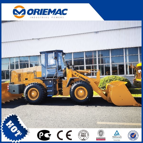 New Lonking Cdm833 1.8cbm 3ton Wheel Loader with Joystick