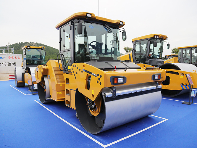 New Roller Road Construction Machinery Xd143 Double Drum 14 Ton Hydraulic Road Roller