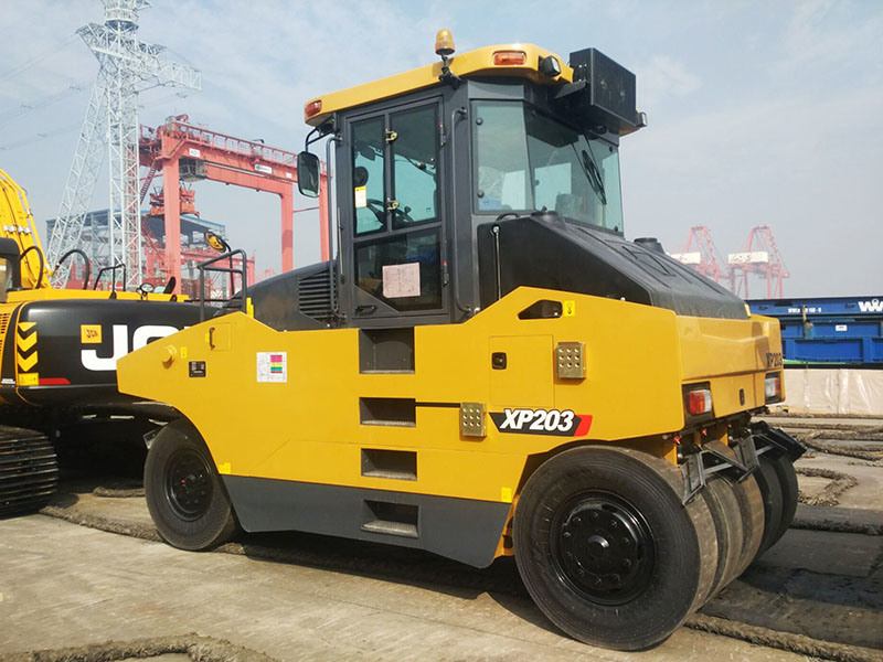 New XP203 20 Ton Fully Hydraulic Vibratory Tire Road Roller with Pneumatic Tyres
