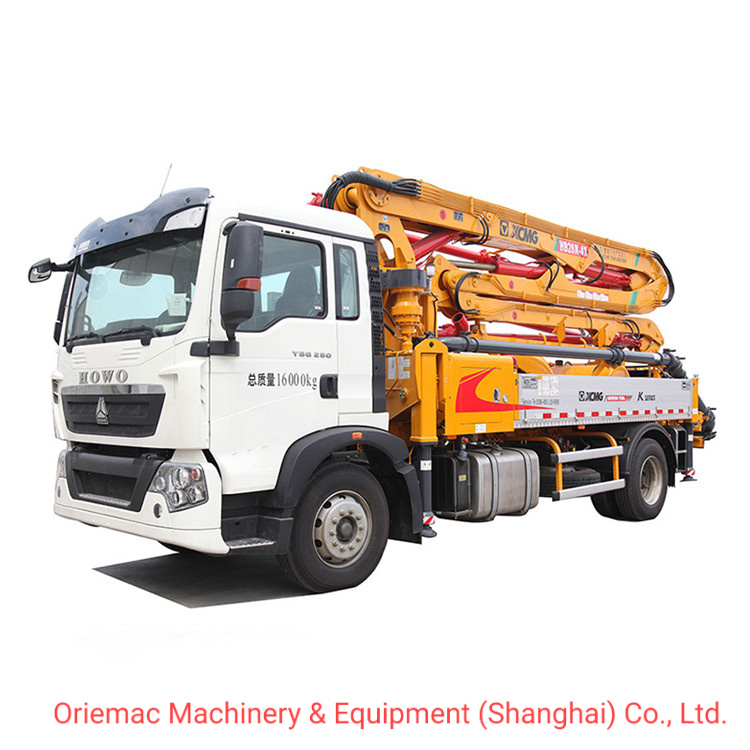 Official 37m Small Concrete Pump Truck Hb37A Sales