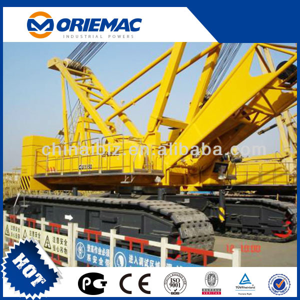 China 
                Equipamento de elevação de construção Oriemac de 200 toneladas Xgc200 grua de rastos hidráulica
             fornecedor