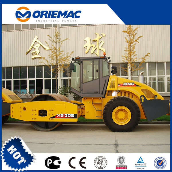 
                Oriemac 22 Ton compactador vibratorio hidráulico de un solo tambor XS222
            