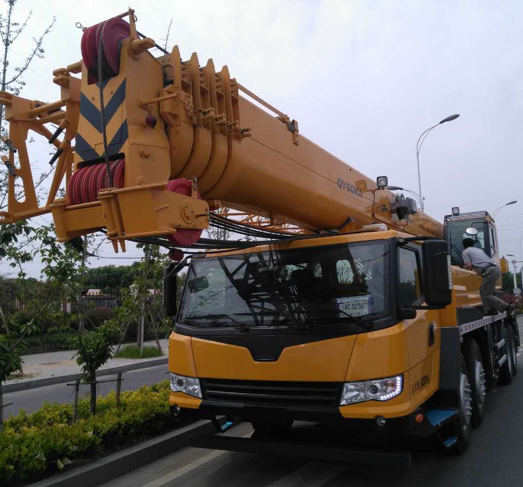 Oriemac Brand New 50 Ton Telescopic Boom Truck Crane Qy50kd