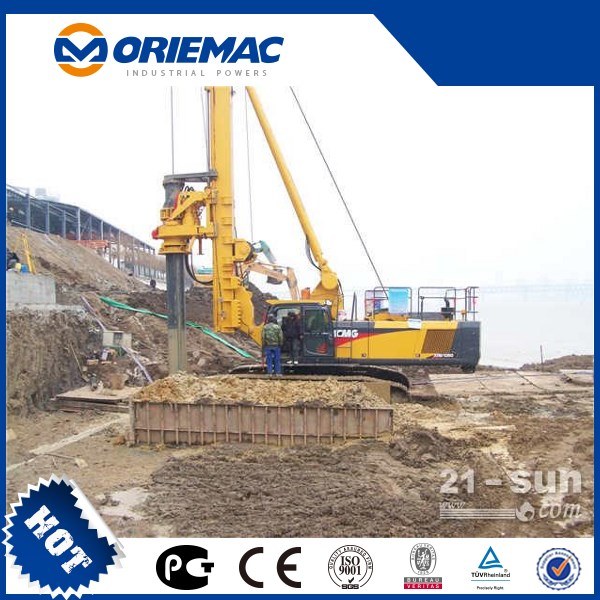 China 
                máquinas de construção Oriemac Máquina de perfuração rotativa Rig Xr320d com Martelo
             fornecedor