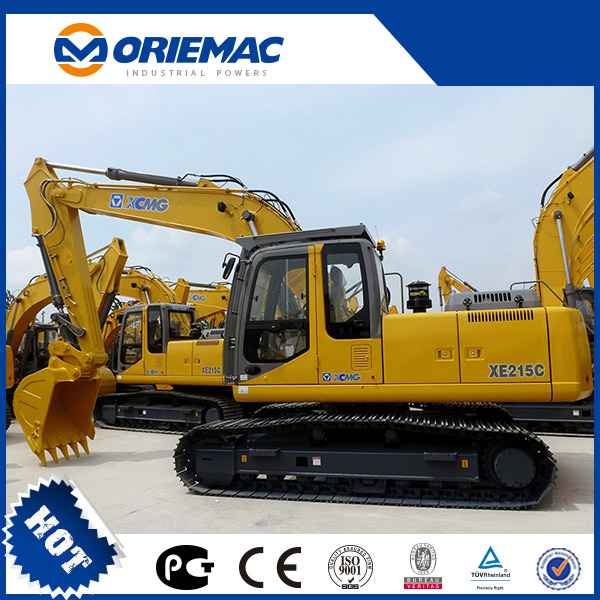 Oriemac Digging Construction Machinery Xe135D 13 Ton Hydraulic Crawler Excavator