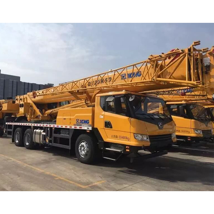 Oriemac Lifting Construction Equipment 25 Ton Mobile Crane Telescopic Boom Truck Crane Qy25K5d