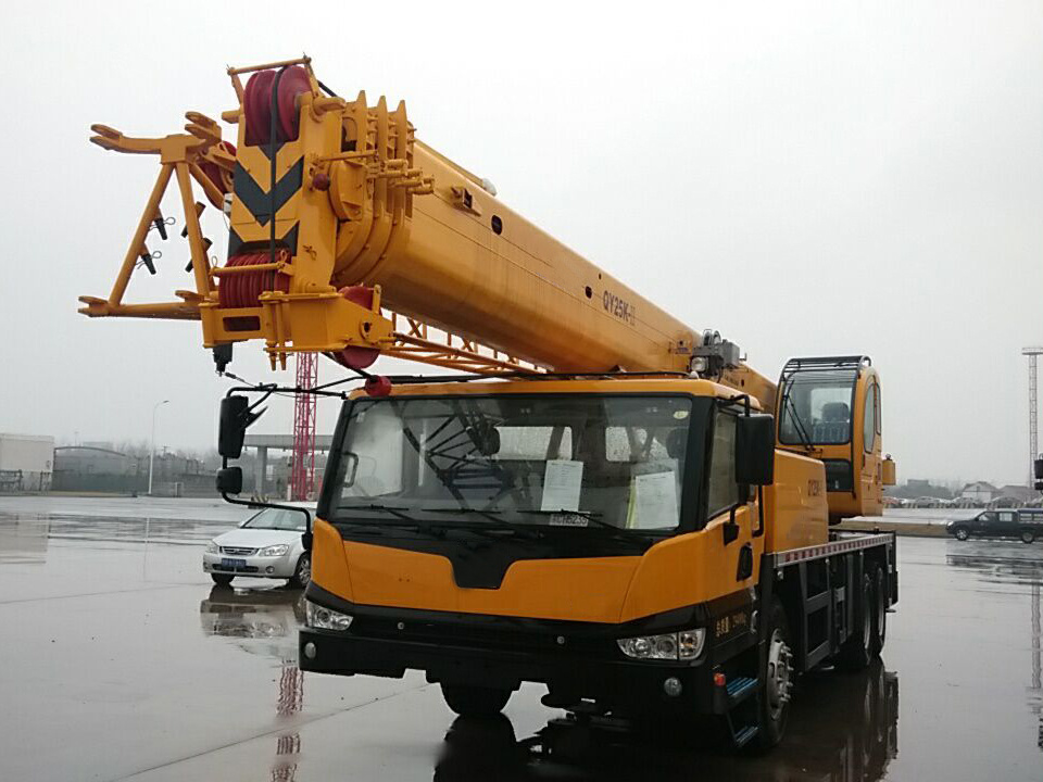 Oriemac Lifting Construction Equipment 25 Ton Telescopic Boom Mobile Truck Crane Qy25K5d