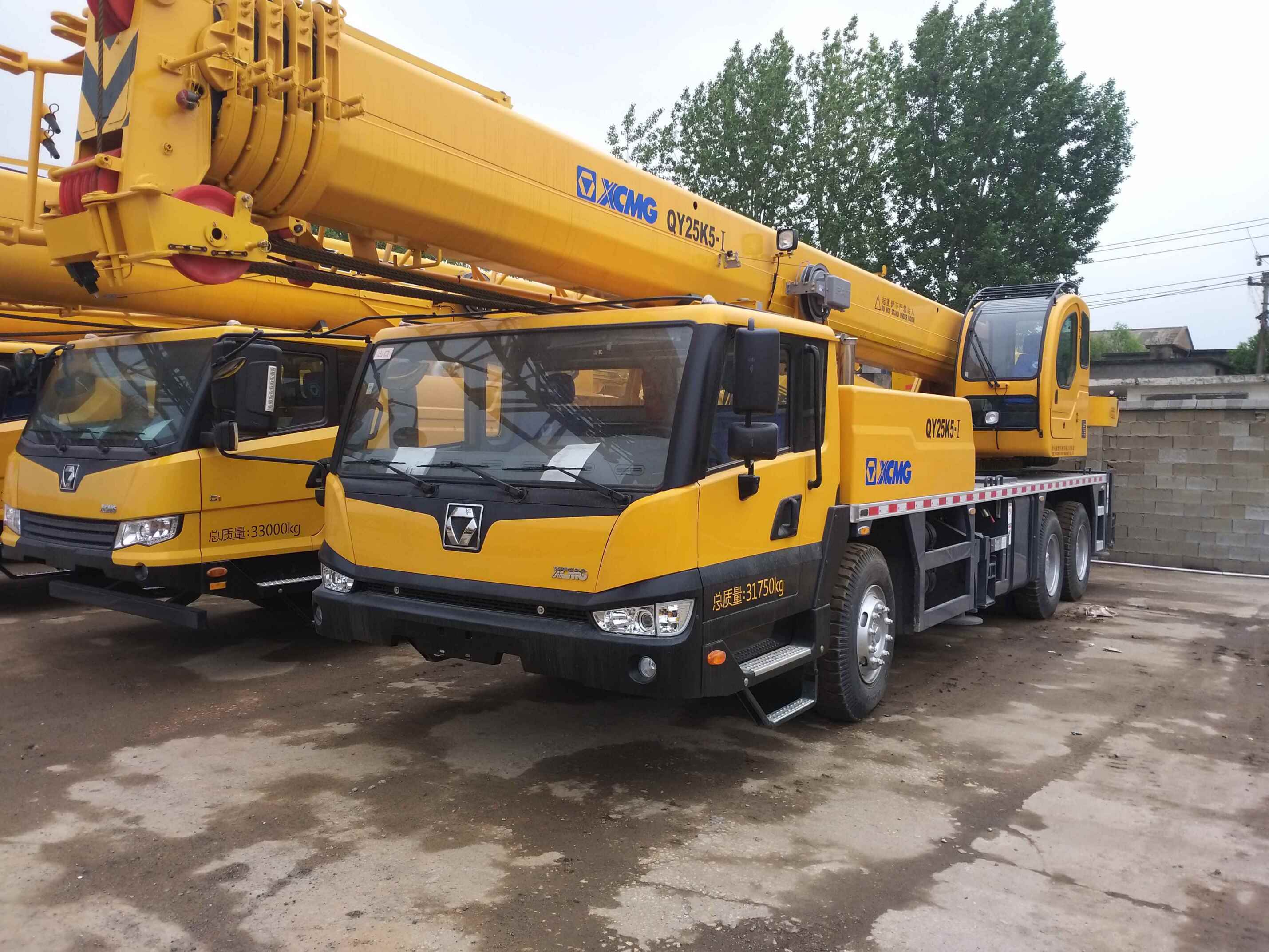 Oriemac Lifting Construction Equipment Qy25K5d 25 Ton New Hoist Mobile Crane Telescopic Boom Truck Crane