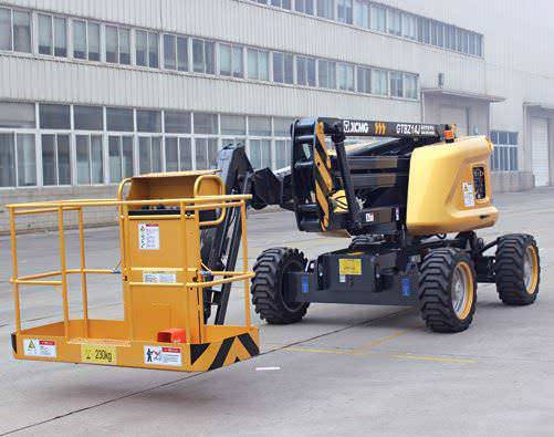 
                Oriemac Teleskopausleger Lift Gtbz14j 14m Nutzlast bei 340kg Selbstfahrend Mobile Aerial Work Platform zum Verkauf
            