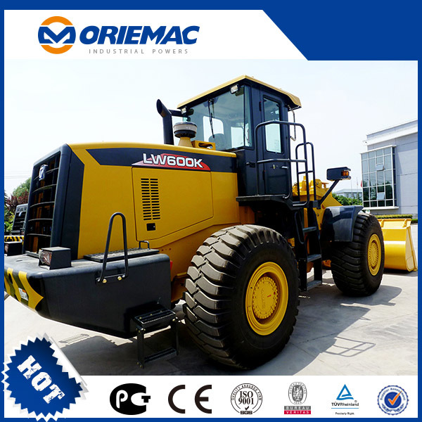 China 
                Oriemac wiellader/voorlader 6ton Lw600K Shangchai-motor
             leverancier