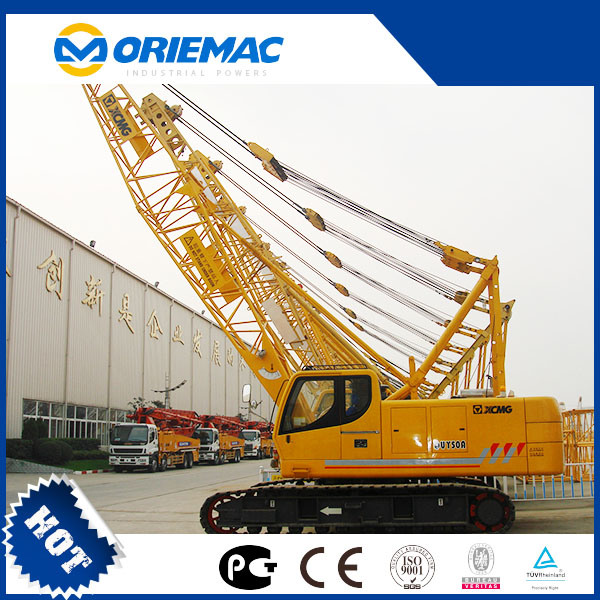 China 
                Oriemac Xgc55 Quy55 55 toneladas pequena pista Grua de esteiras com sistema de queda livre
             fornecedor