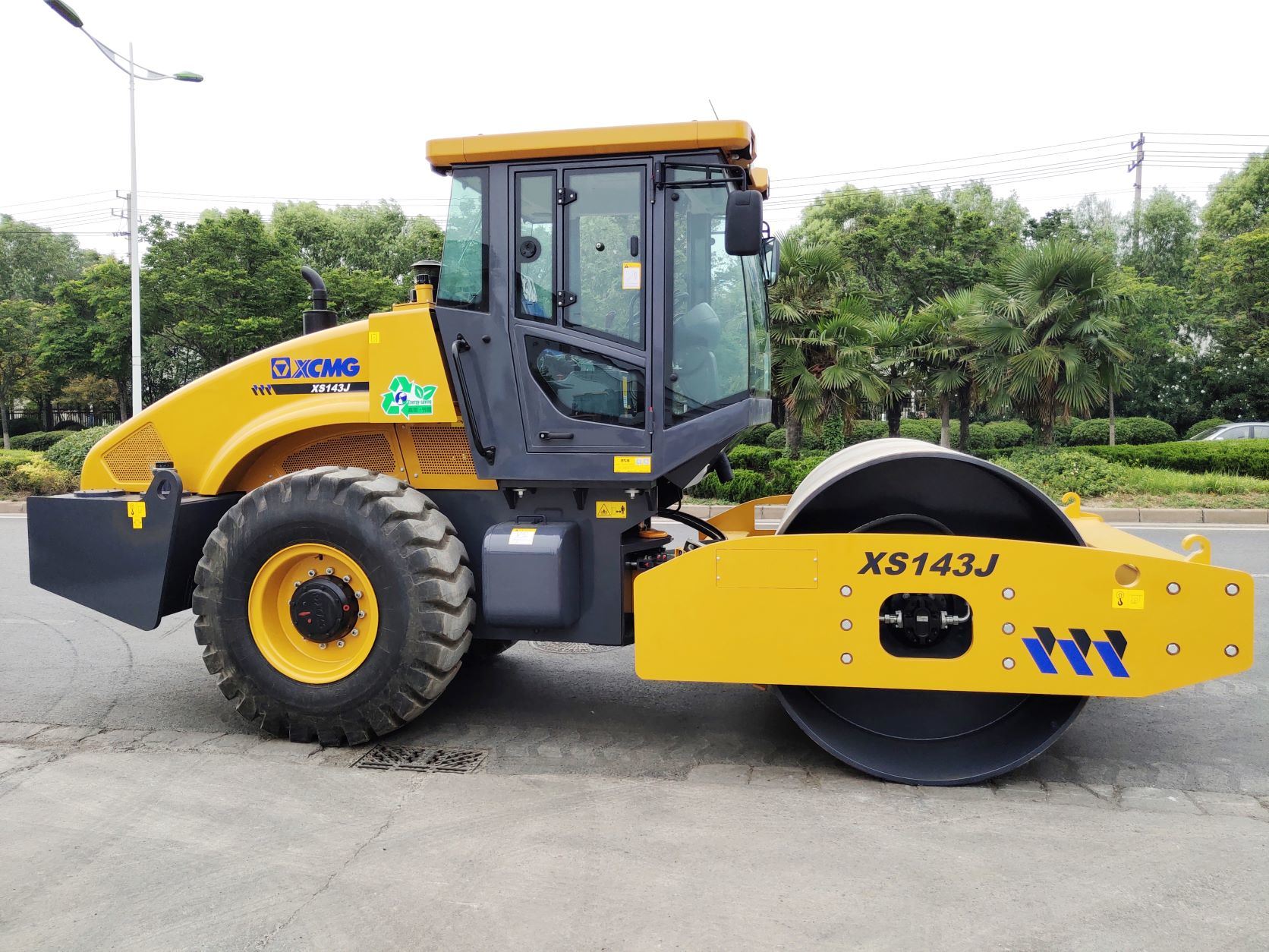 Oriemac Xs223j 22 Ton Single Drum Mechanical Vibratory Compactor Road Roller