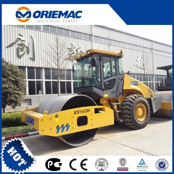 China 
                Original 14ton estrada vibratório Roller Xs143h cilindro liso
             fornecedor