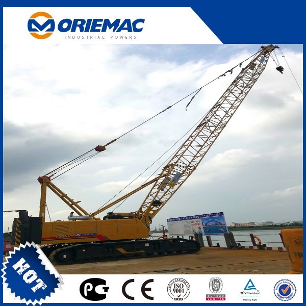 Original Xgc75 75ton Crawler Crane with 58 Meters Boom