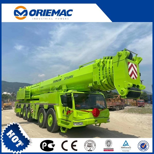 Original Zoomlion 400ton All Terrain Truck Crane Zat4000 with 6 Axles