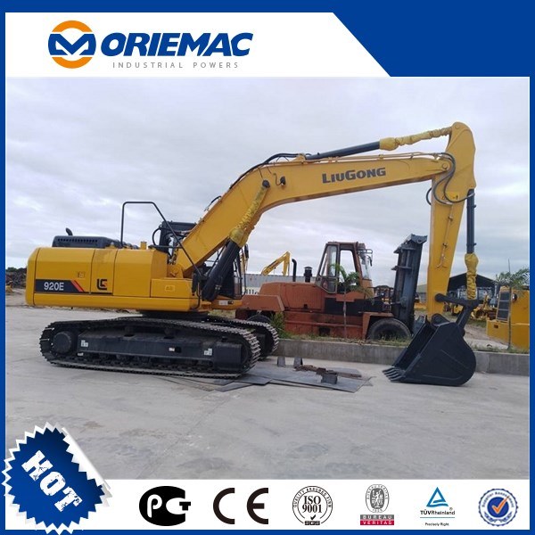 Price of Liugong 20ton Hydraulic Crawler Excavator Clg920e in Peru