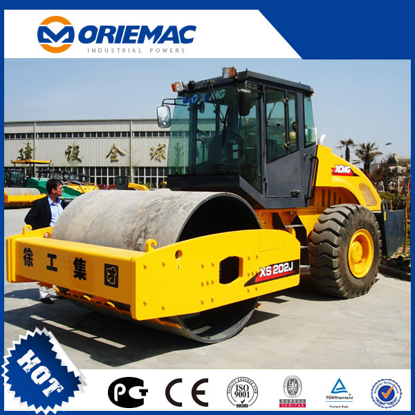 Road Construction Machine 18 Ton Mechanical Single Drum Compactor