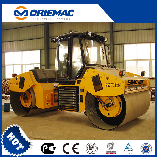 Road Machinery Lutong Ltd210h 10 Ton Double Drum Wheel Static Compactor Road Roller