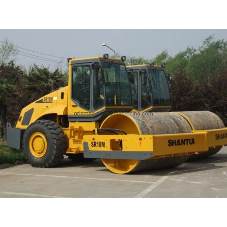 Road Machinery Shantui Sr18 18 Ton Single Drum Vibratory Road Roller