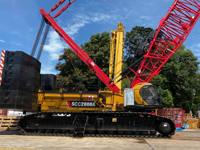 
                SA NY Scc1000A 150 ~100 Ton Crawler Crane Venta en Dubai
            