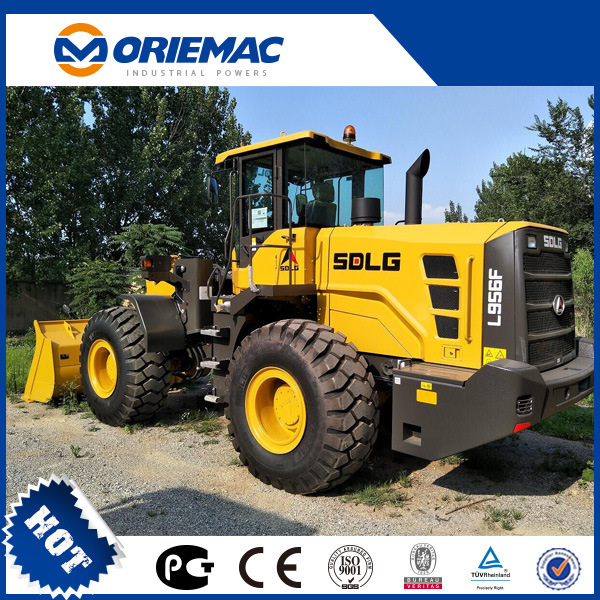 Sdlg Brand 5 Tons 3m3 Bucket Front Wheel Loader (L956F)