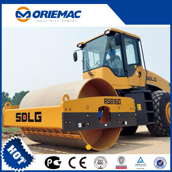 Sdlg RS8160 Mechanical Single Drum Vibratory Road Roller 16tons