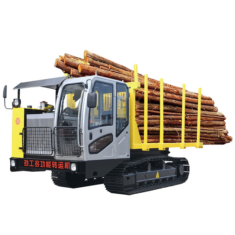 Self-Loading Transporter Rubber Track Dumper with Lift Crane for Sale