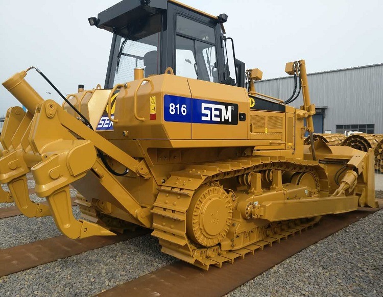 
                Sem Bulldozer Sem816D 190HP 17tonne avec 3 dents défonceuses bulldozer
            