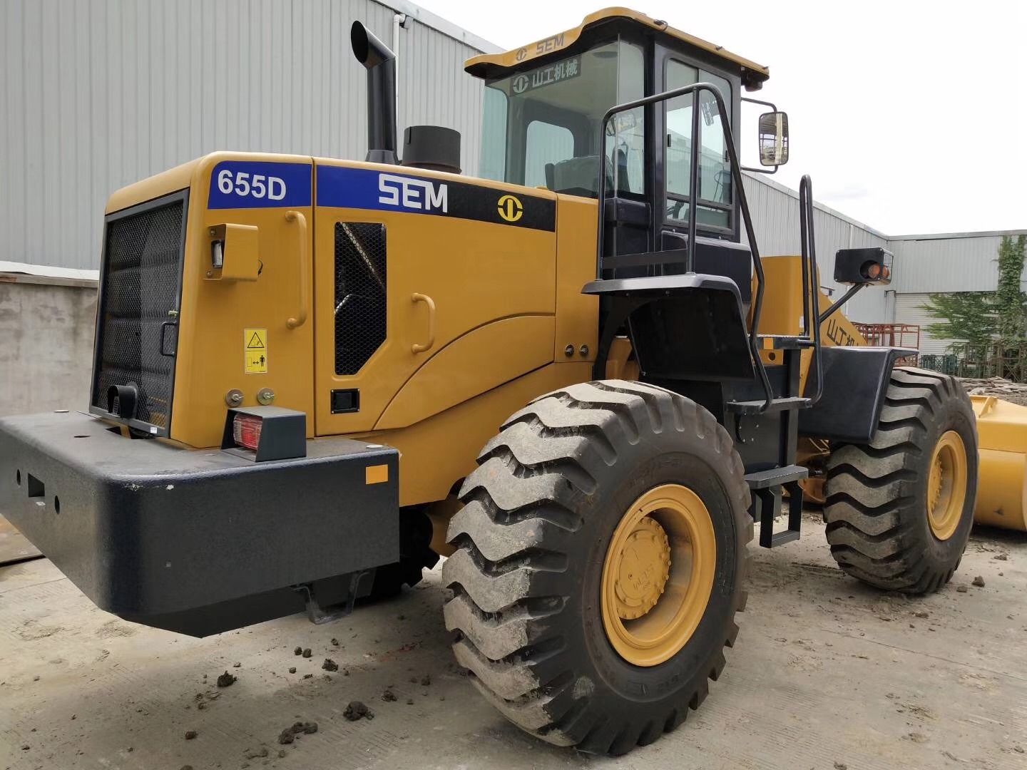Sem Wheel Loader Sem655D Front End Loader with Weichai Engine