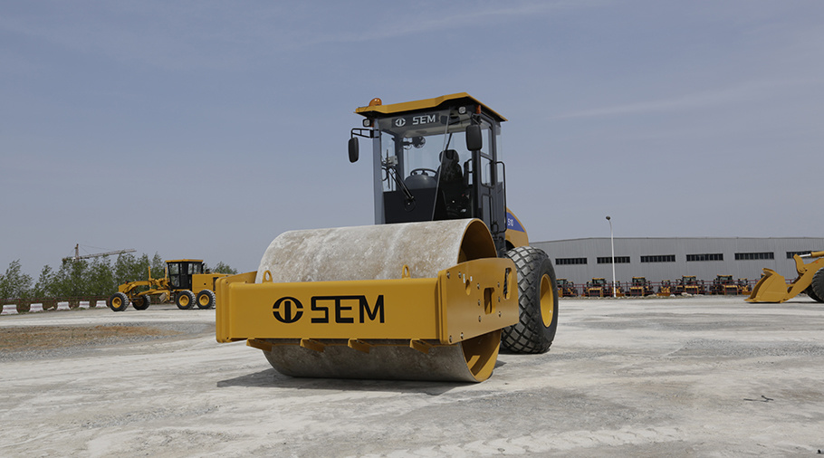 Cina 
                Compattatore per terreno Sem510 Road Roller SEM a tamburo singolo da 10000 kg
             fornitore