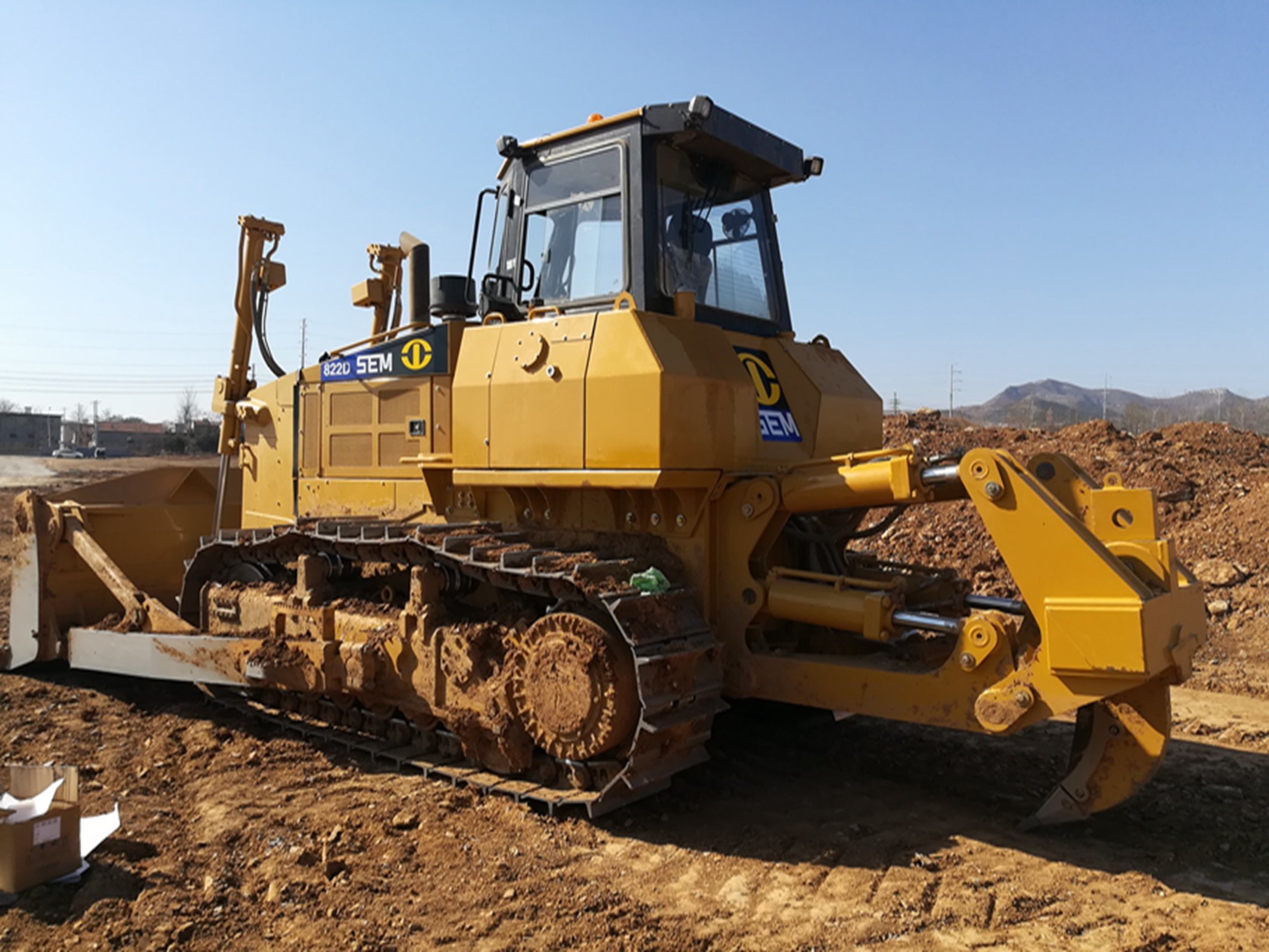 
                Sem822 бульдозера D6R, D7g бульдозер, компания Caterpillar
            