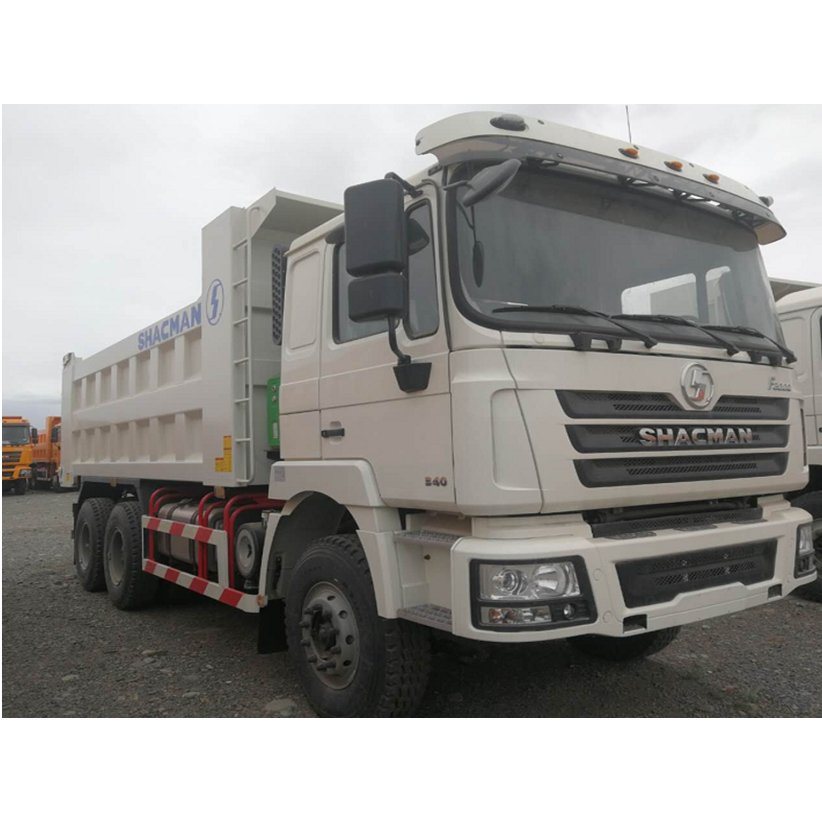 China 
                Shacman 340HP 6X4 Dump Truck in Uzbekistan Yellow/White
             supplier