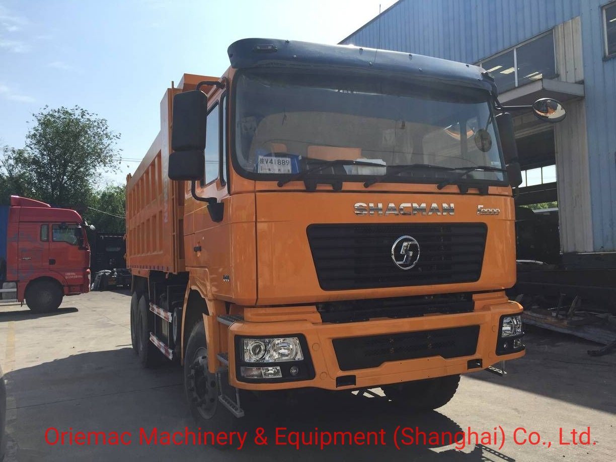 Shacman F2000/F3000 CNG/Diesel 25 Ton Tipper Dump Truck with 6*4 Wheel Type in Uzb