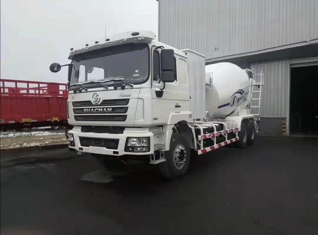 Shacman F3000 10 Wheel 10cbm CNG Cement Concrete Mixer Truck for Uzebkistan