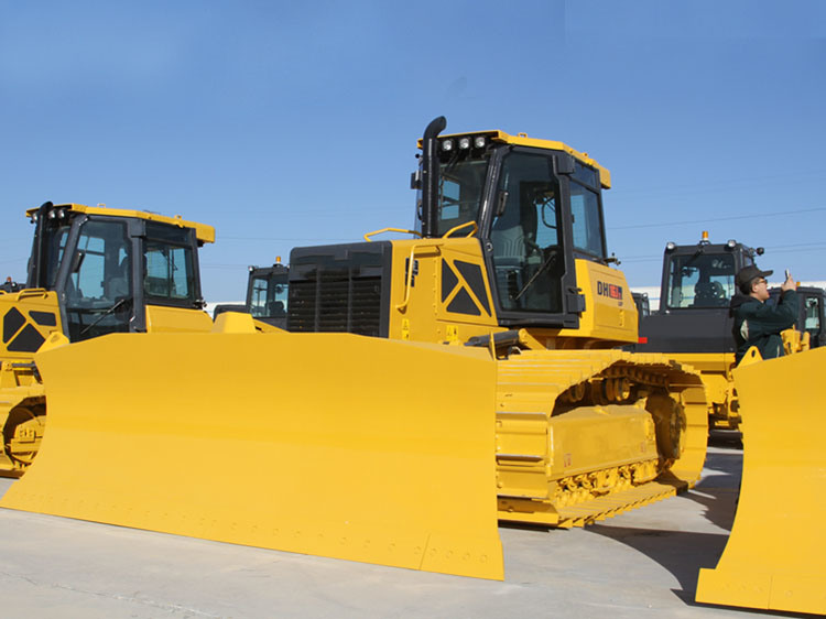 Shantui 160HP Full Hydraulic Bulldozer Dh16-K2 Crawler Bulldozers with Six Way Blade