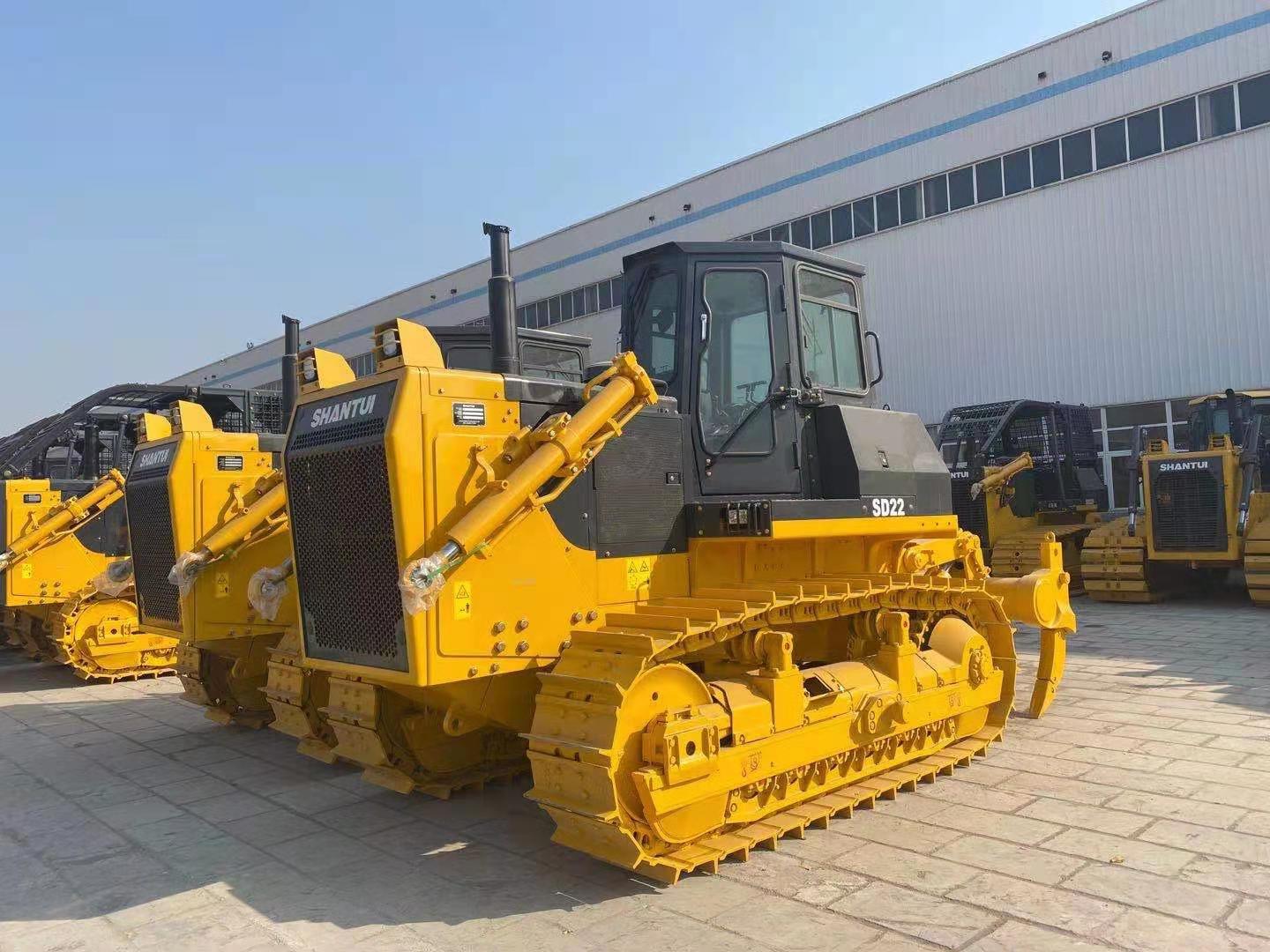 Chine 
                Bouteur chenillé 220HP Bulldozer Shantui SD22 en Zambie
             fournisseur