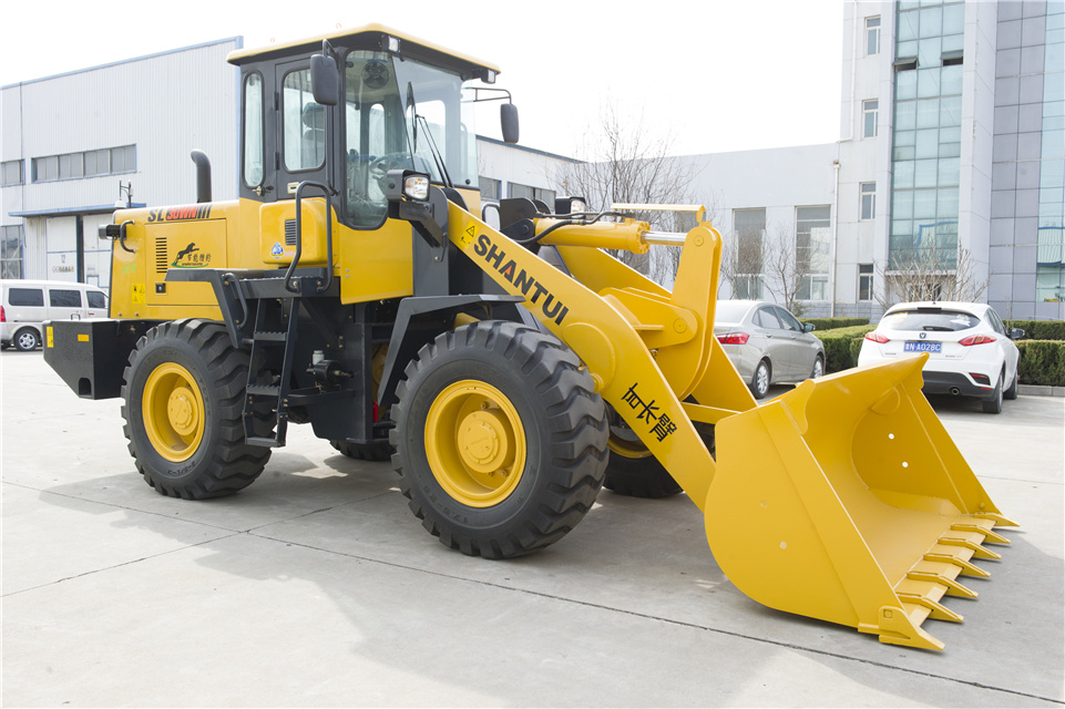 China 
                3 toneladas de Payloader Shantui SL30wn pequeña cargadora de ruedas con 1,7 m3 de la cuchara
             proveedor