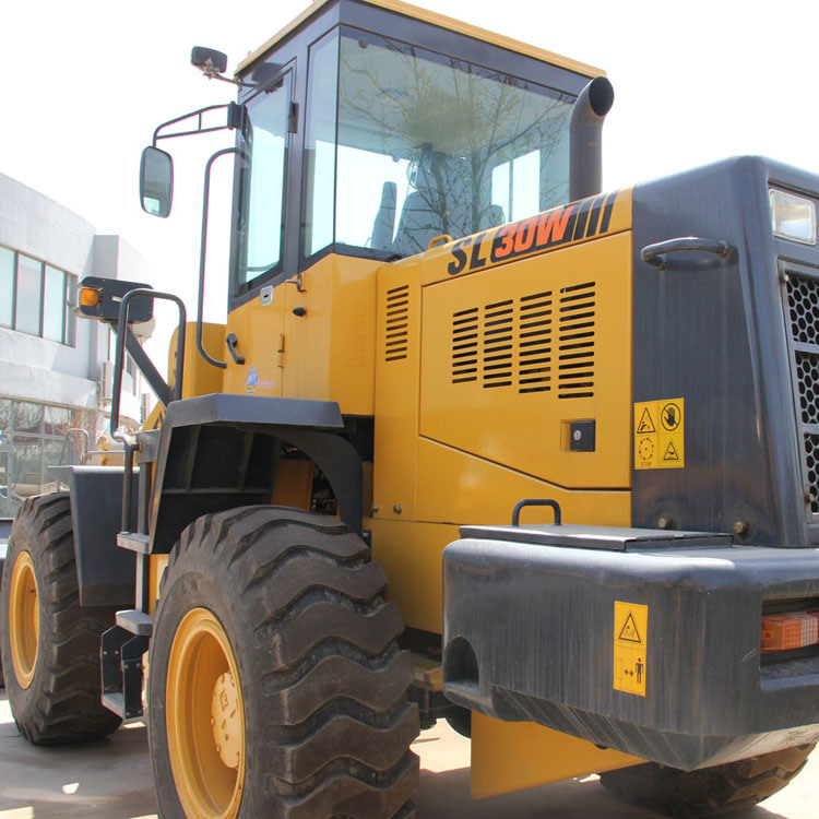 Shantui 3000kg 1.7m3 Bucket Wheel Loader SL30wn Four Wheel Drive Mini Wheel Loader