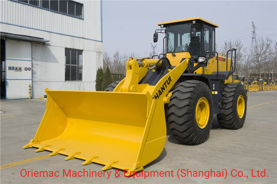 China 
                Shantui pequeña cargadora de ruedas de 5 toneladas de L58-B3, con cucharón para roca
             proveedor